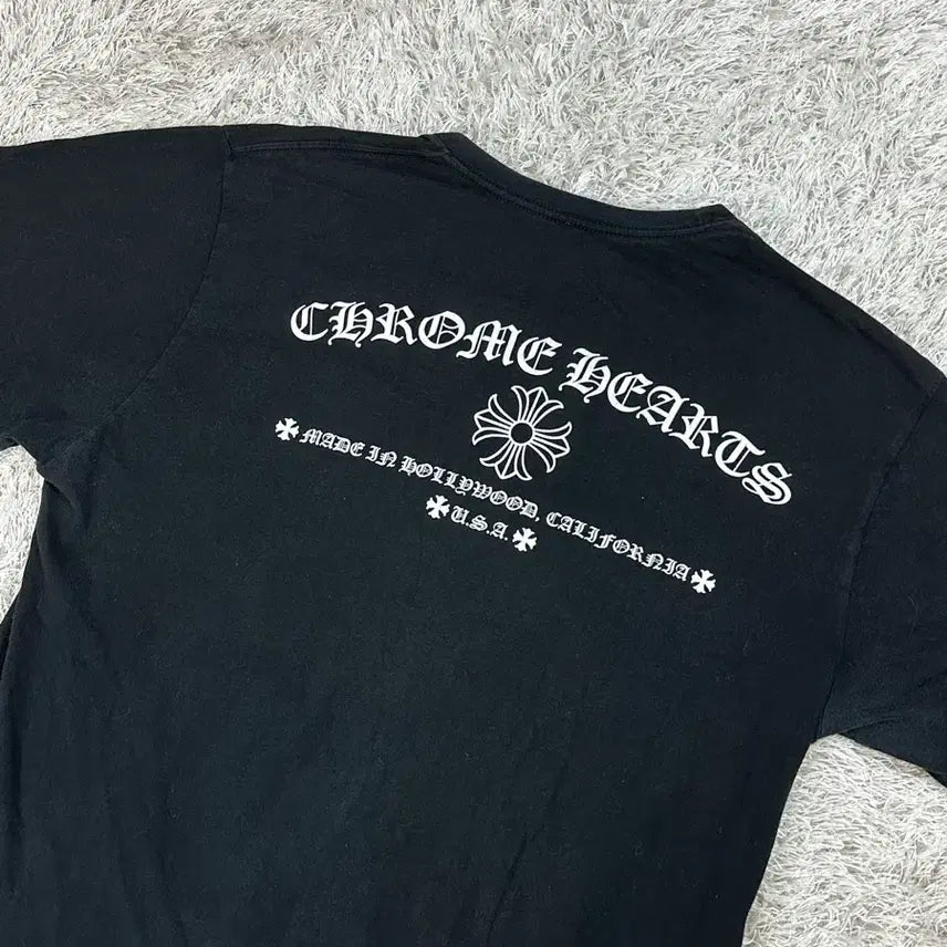 [BUNJANG] Chrome Hearts Long Sleeve T-Shirt Black L / [L] 백화점판 정품 크롬하츠 롱슬리브 블랙