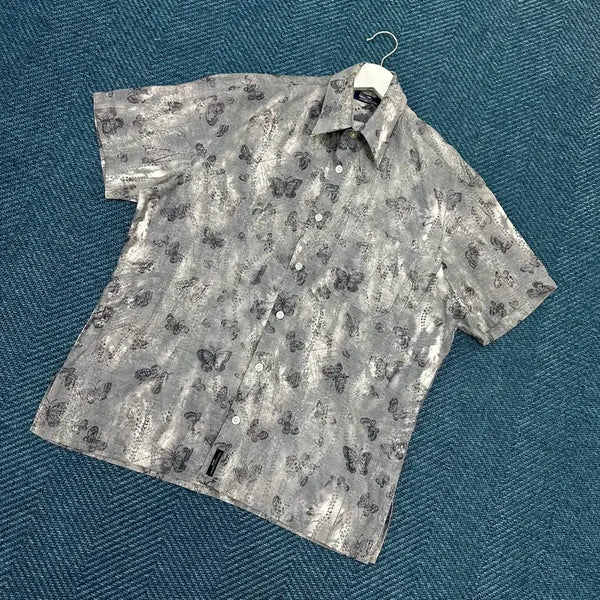 [BUNJANG] Polo Ralph Lauren Pattern Short Sleeve Shirt / [M] 폴로 반팔 패턴 셔츠 만원샵
