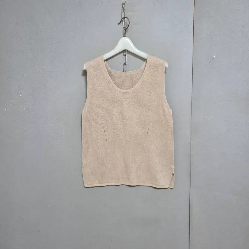 [BUNJANG] Karl Lagerfeld Sleeveless Knit Top Size 90 / 칼라거펠트 시원한 나시 니트 90  n6804
