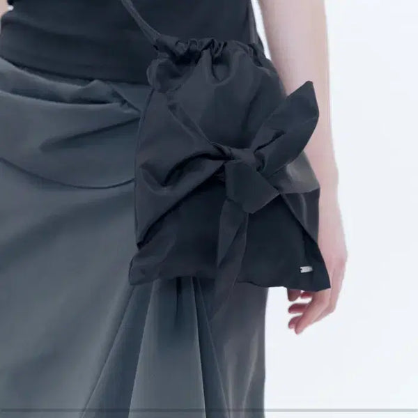 [BUNJANG] Miseki Seoul Ribbon Crossbody Bag / 미세키서울 가방 리본 크로스백