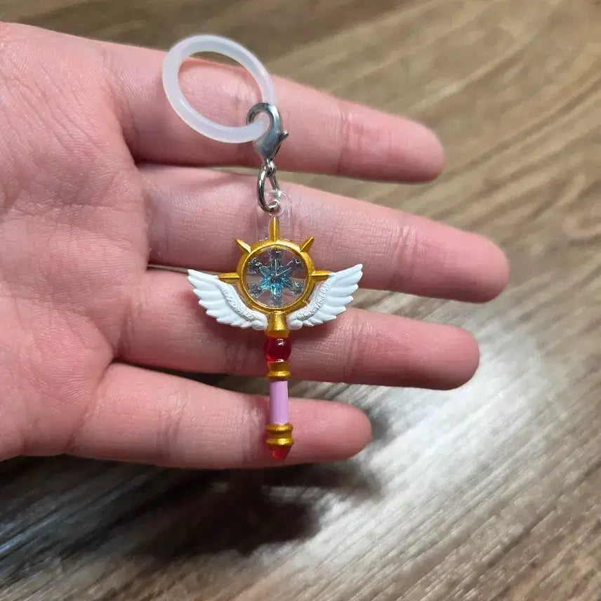 [BUNJANG] Cardcaptor Sakura Wand Keychain / 카드캡터 체리 키링