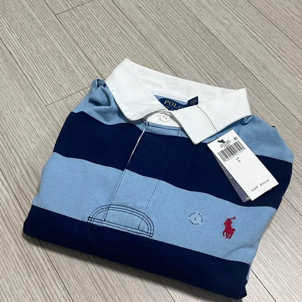[BUNJANG] Polo Ralph Lauren Iconic Rugby Shirt Classic Fit L / 폴로랄프로렌 아이코닉 럭비티 클래식핏 L