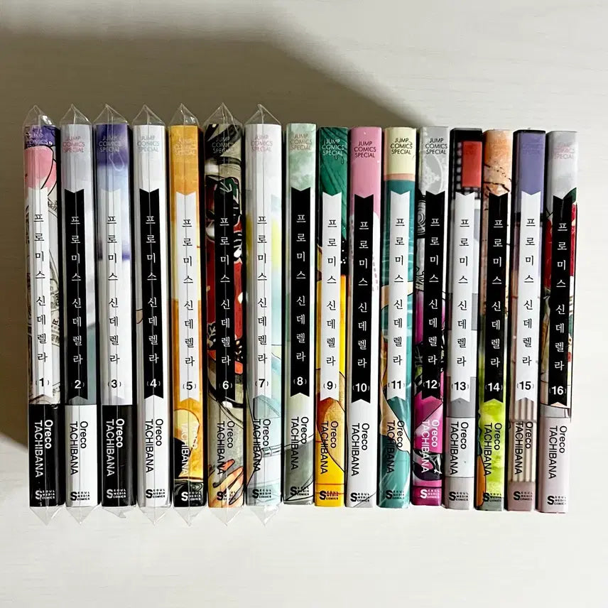 [BUNJANG] Promise Cinderella Complete First Edition Manga Set Volumes 1-16 / 올초판 프로미스 신데렐라 1~16 순정만화 만화책