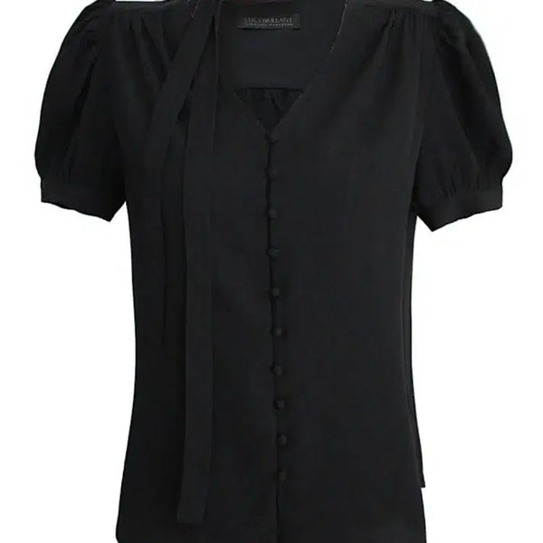 [BUNJANG] Lirabrian Pleats Blouse / 리라브리앙 플리에 블라우스/시에 오르 유메르 그레이스유 플로움 어라운드율