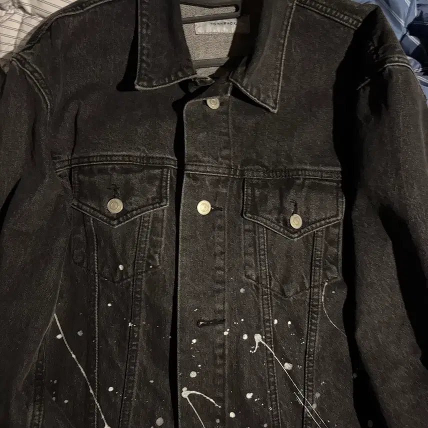 [BUNJANG] Tonywack Black Denim Jacket XL / 토니웩 흑청자켓 xl