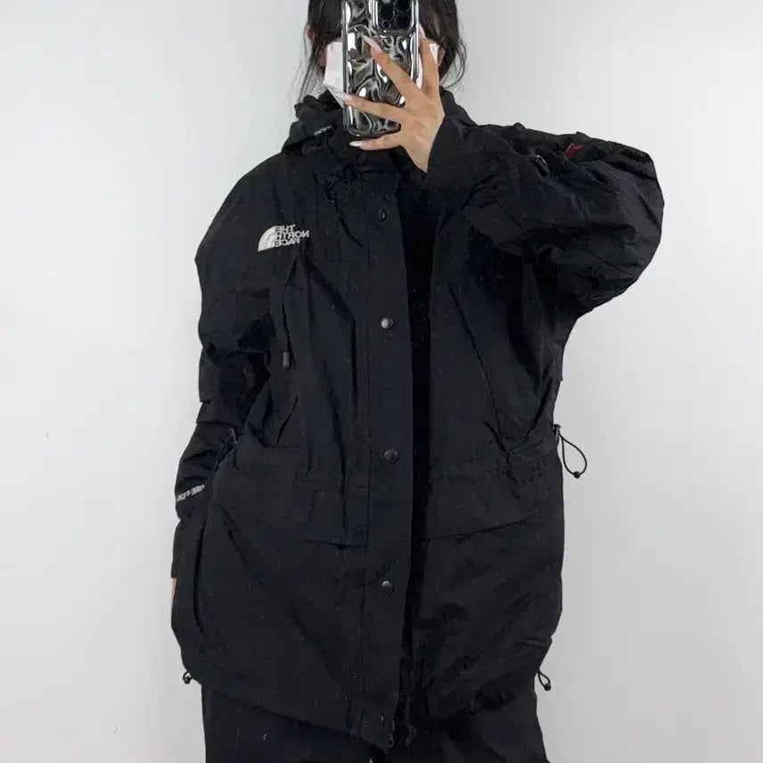 [BUNJANG] The North Face Summit Gore-Tex Black Windbreaker Jacket / 노스페이스 서밋 고어텍스 블랙 바람막이E0608
