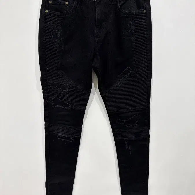 [BUNJANG] Represent Biker Denim Black Jeans / [30] 리프레젠트 바이커 데님 블랙 진