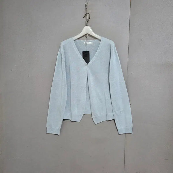[BUNJANG] Mecio Light Blue Cardigan Size S / 멕시오 하늘색 가디건 S  n6813  미착용제품