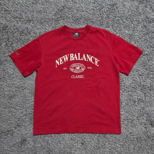 [BUNJANG] New Balance Heritage Short Sleeve T-Shirt (Size M/L) / 뉴발란스 헤리티지 반팔 티셔츠 95 m (실사이즈 100 L) 빈티지