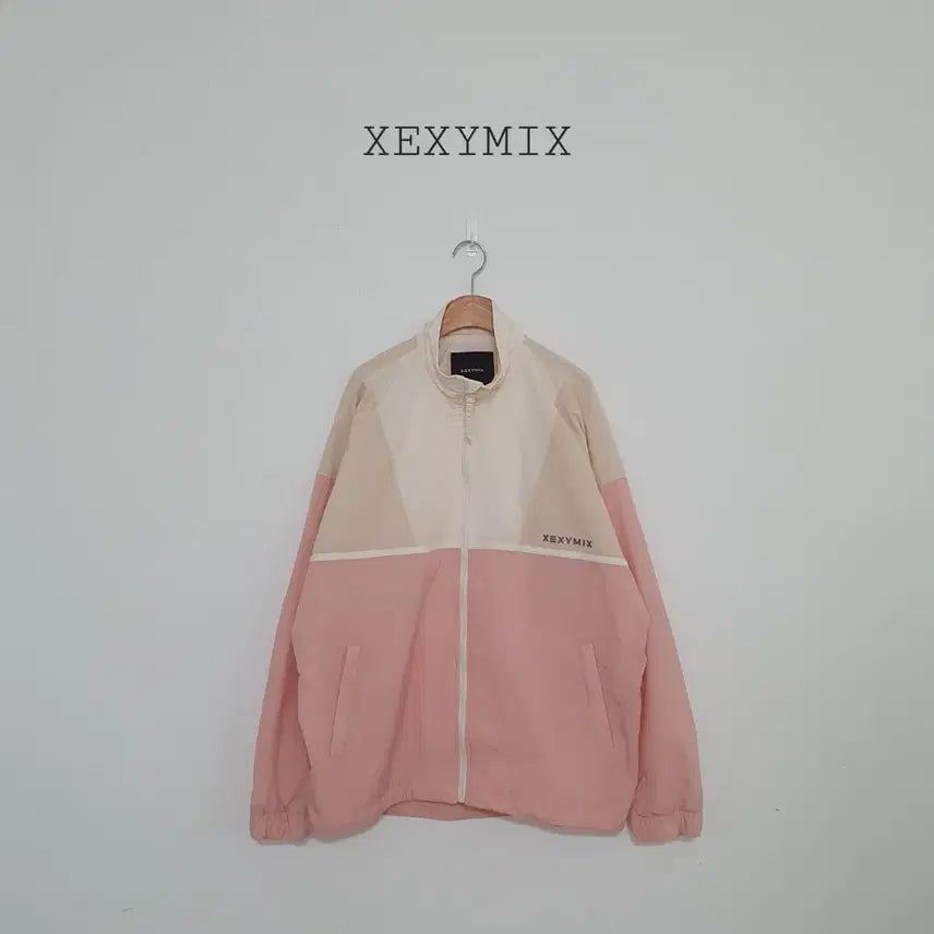 [BUNJANG] XEXYMIX Colorblock Zip-Up Windbreaker / 세일)No.26060515 젝시믹스 배색컬러 집업 바람막이