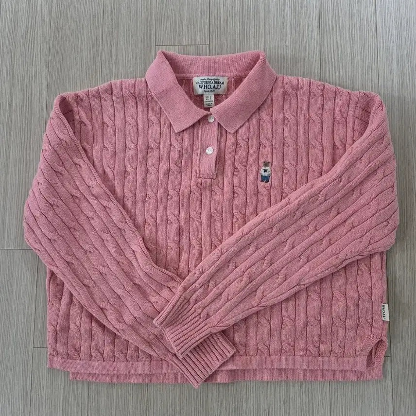[BUNJANG] Who.A.U Women's Knitwear Pink / 후아유 여성니트