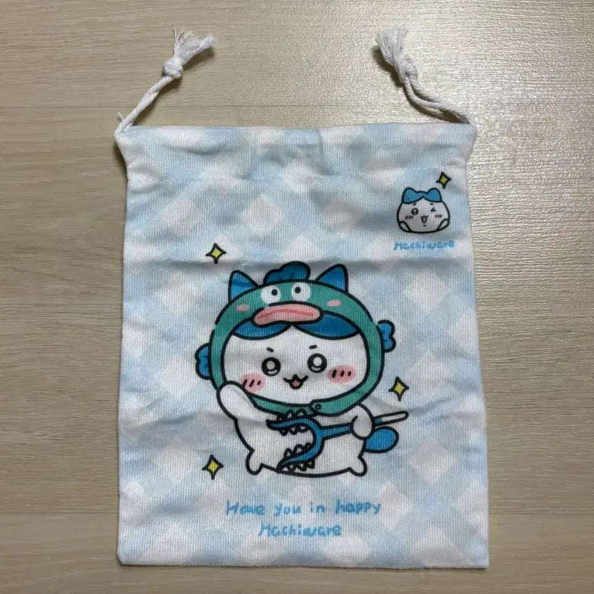 [BUNJANG] Nijisanji Cheikawa Hachiware x Sanrio Collaboration Pouch / 먼작귀 하치와레 산리오 한교동 콜라보 치이카와 복조리st 파우치 새상품