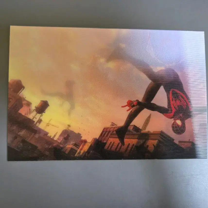 [BUNJANG] Spider-Man New Universe Lenticular Card / 뉴유니) 스파이더맨 뉴유니버스 렌티큘러 카드
