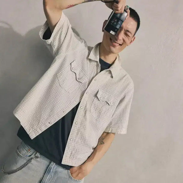 [BUNJANG] Levi's Jimmy Page Western Shirt / [L] 리바이스 지미페이지 웨스턴 셔츠