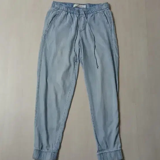 [BUNJANG] Lightweight Summer Denim Jogger Pants / 후들여름데님조거