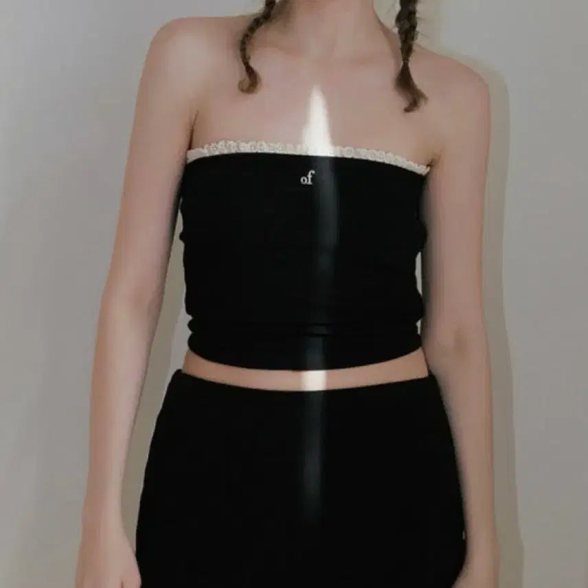 [BUNJANG] Overdue Flare Tube Top / 오버듀플레어튜브탑