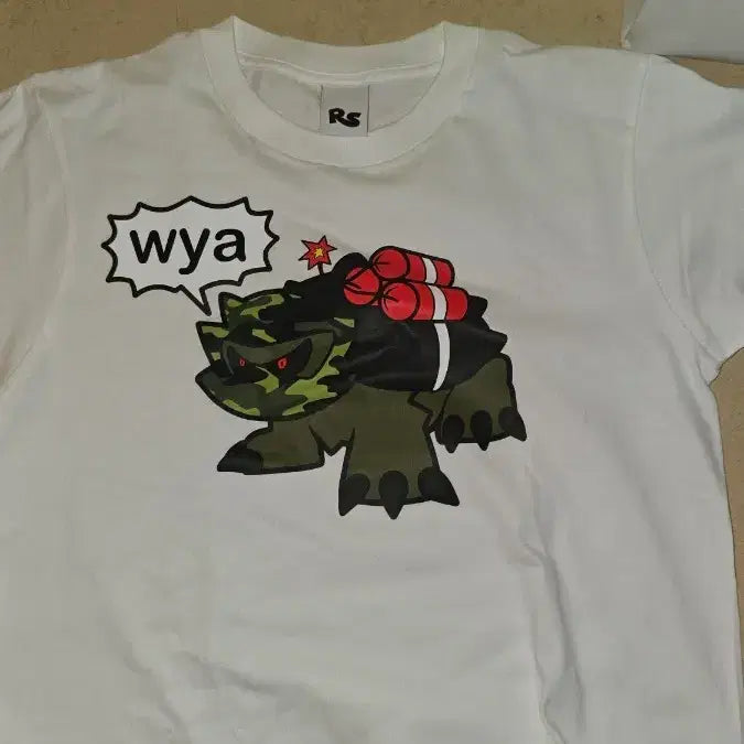 [BUNJANG] RS Kimbo Wolfy T-Shirt / RS 킴보 늑북이 티셔츠