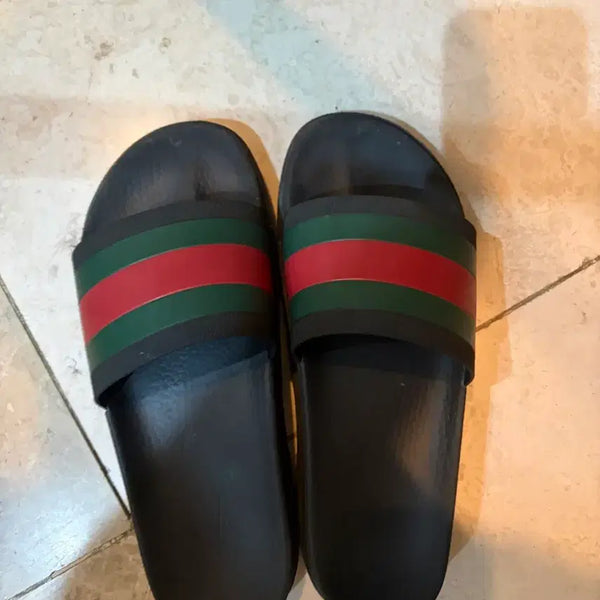 [BUNJANG] Gucci Three-Stripe Slides / (280)구찌 삼선 슬리퍼