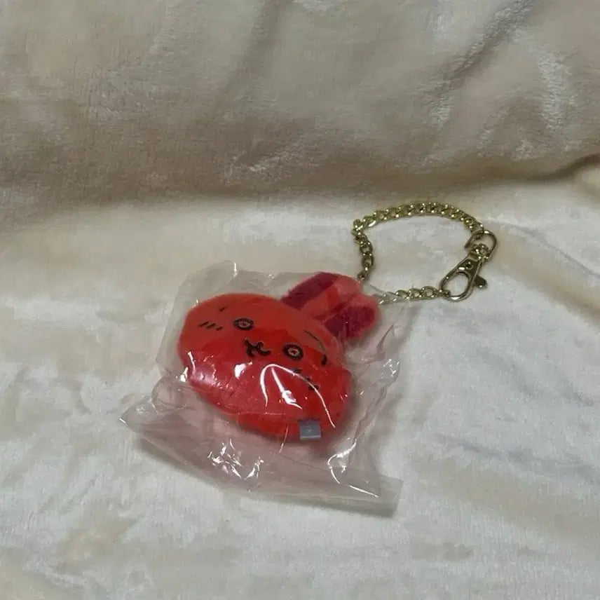 [BUNJANG] Okako Usagi Red Keyring / 오카오 우사기 빨강 키링