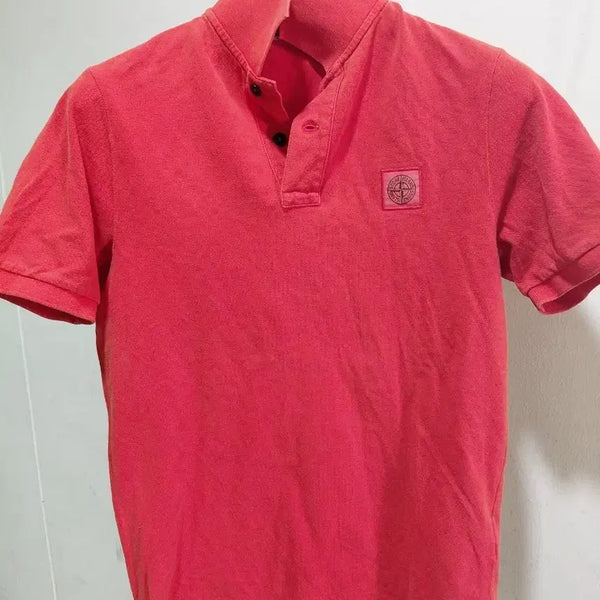 [BUNJANG] Stone Island Short Sleeve Polo Shirt / (새상품) 스톤아일랜드 반팔 카라티