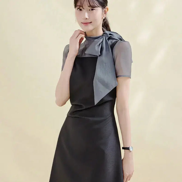 [BUNJANG] IVANA HELSINKI Layered Dress Size S / 이바나헬싱키 레이어드 원피스 S사이즈