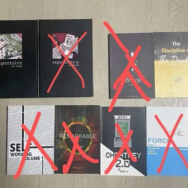 [BUNJANG] Magic Books Bundle / 마술 서적 팝니다 (repertoire 등등)