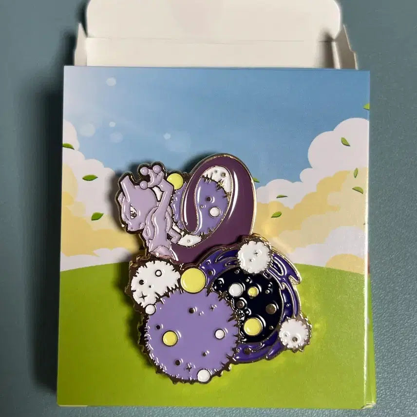 [BUNJANG] Lee Sang Toast Mewtwo Badge / 이삭토스트 뱃지(시크릿) 뮤츠 판매