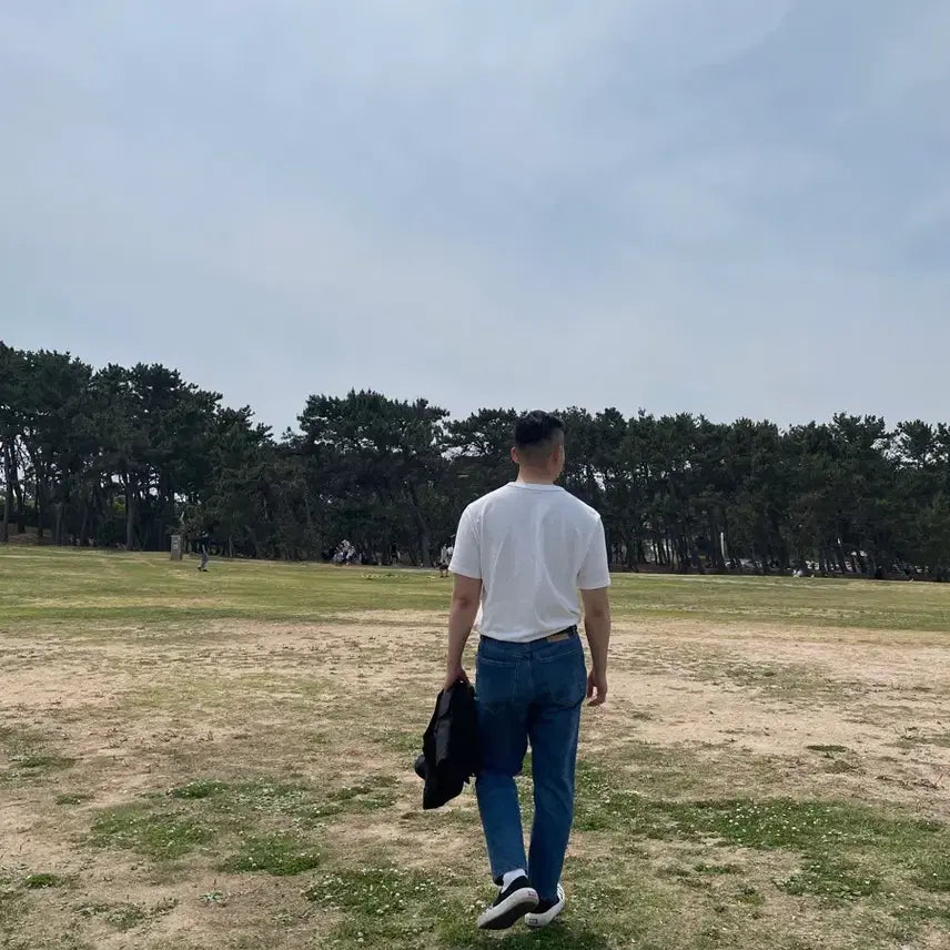 [BUNJANG] Hollywood Slim Denim - Mid Indigo / LOT.026 헐리우드 슬림 데님 미드 인디고
