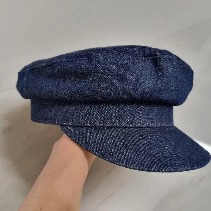 [BUNJANG] Zara Denim Baker Boy Hat - Size S / 자라 데님 빵모자 S