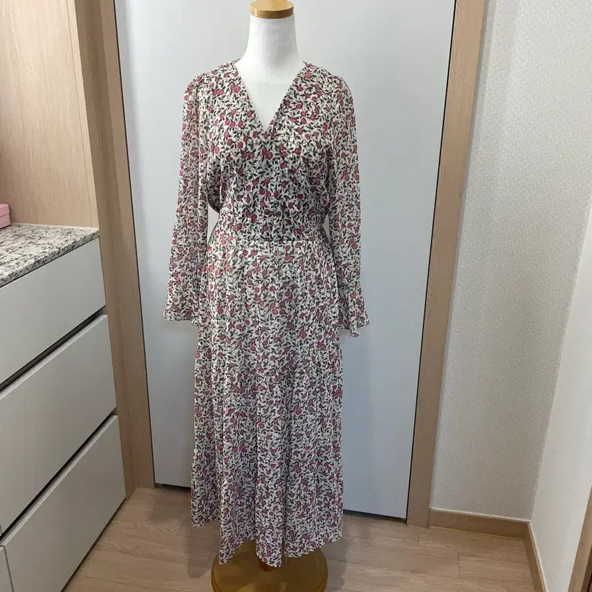 [BUNJANG] Floral Long Dress / 플로럴 롱원피스