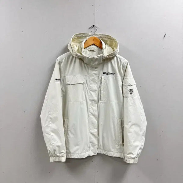 [BUNJANG] Discovery Expedition Mountain Cook Windbreaker Dark Ivory / 여성 100 / 디스커버리 마운틴쿡 바람막이 다크아이보리