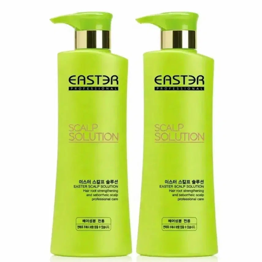 [BUNJANG] Easter Scalp Solution Seborrheic Dermatitis Shampoo 500ml (Set of 2) / (2개무료배송)이스터 스칼프 솔루션 지루성 두피염 샴푸 500ml