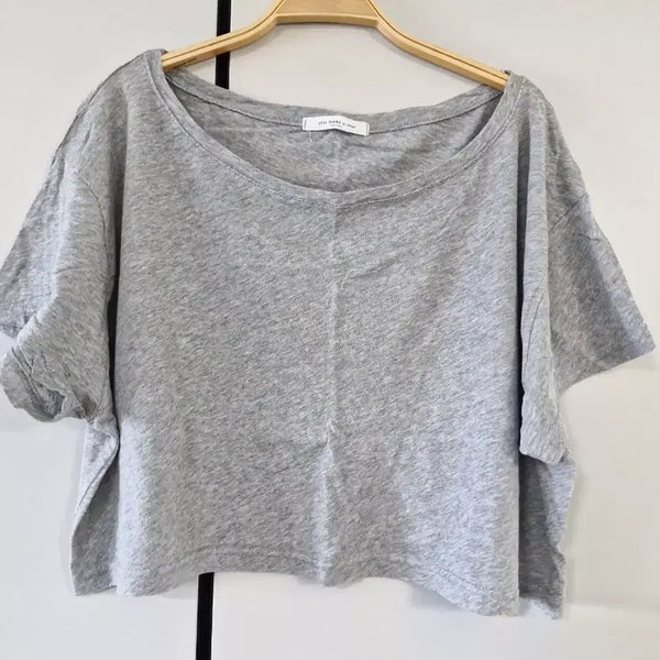[BUNJANG] Cropped T-Shirt (Size 44-55) / 크롭티(44~55)