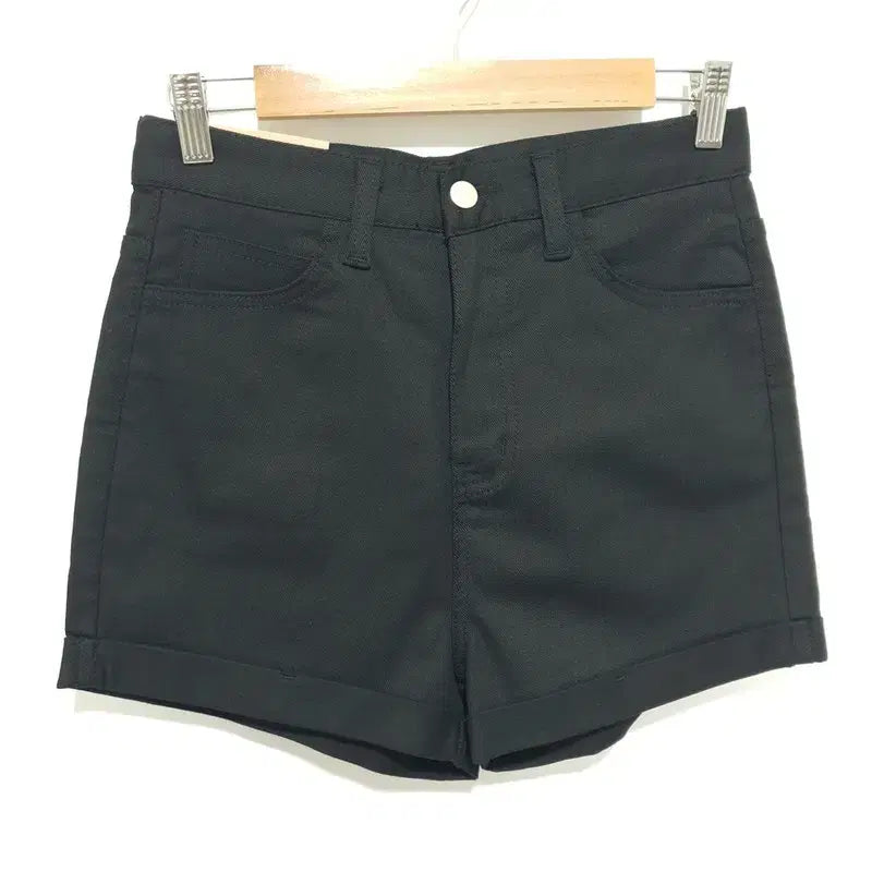 [BUNJANG] Black Short Pants / 블랙 숏 팬츠 L_S1696