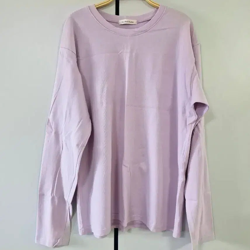 [BUNJANG] Women's Basic Spring T-Shirt Lavender / 여자 봄 기본티(44반~55반)