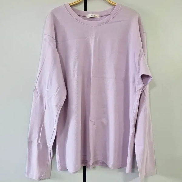 [BUNJANG] Women's Basic Spring T-Shirt Lavender / 여자 봄 기본티(44반~55반)