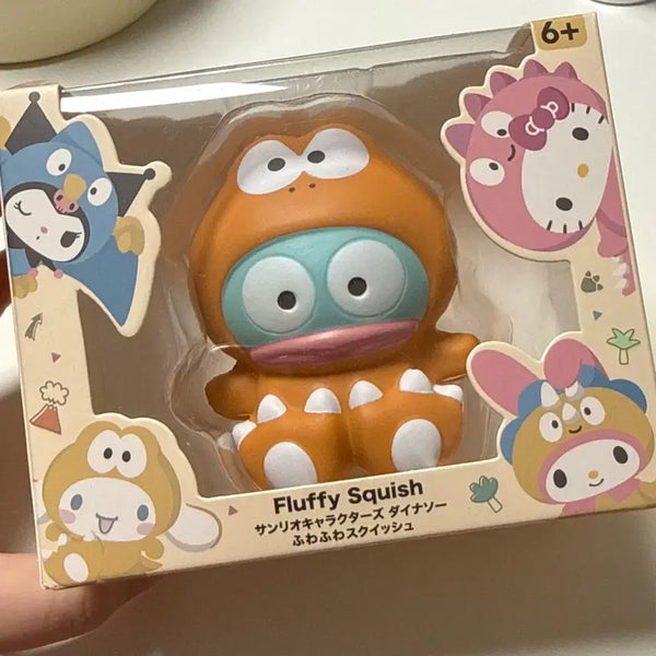 [BUNJANG] Sanrio Hangyodon Fluffy Dinosaur Squishy / 산리오 한교동 fluffy squish 공룡 한교동 스퀴시
