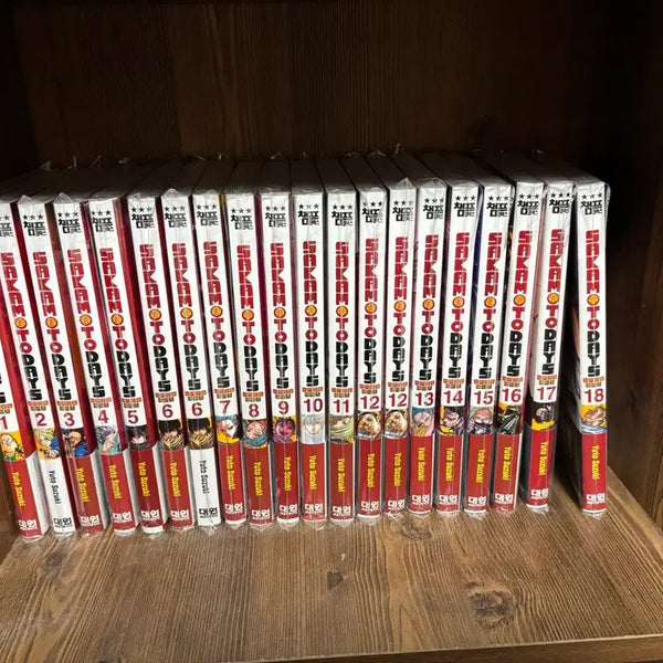[BUNJANG] Sakaday Manga Collection / 사카데이 만화책 개별 일괄 가능