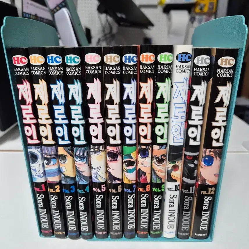 [BUNJANG] Zero-In Complete Set Volumes 1-12 / 소장용 만화책 제로인 1-12완 판매