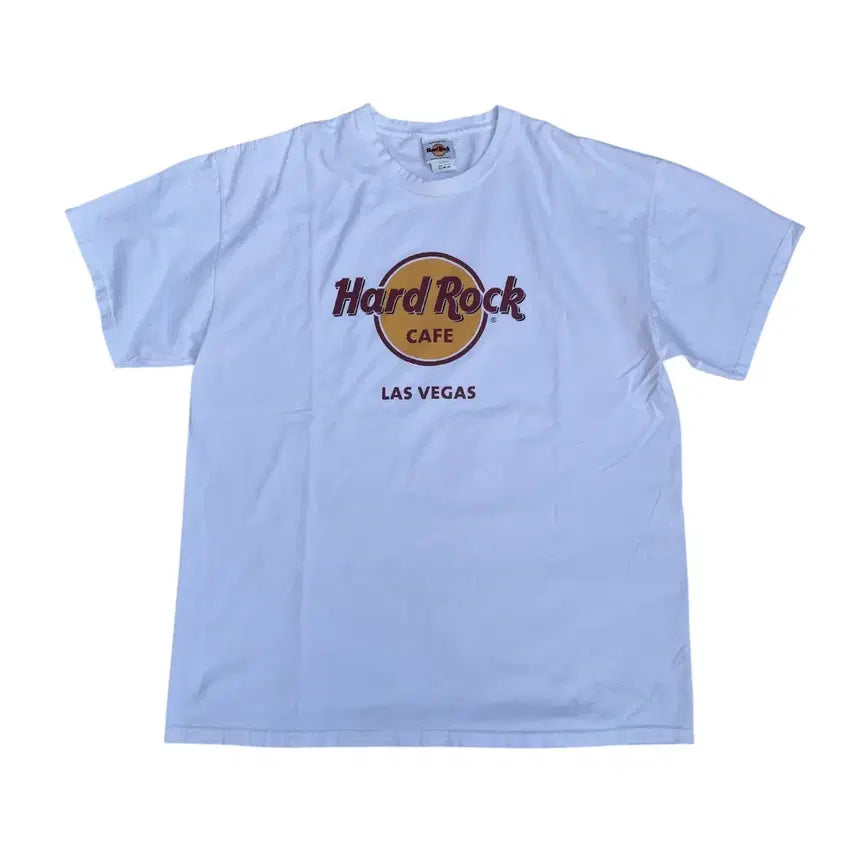 [BUNJANG] Hard Rock Las Vegas Graphic T-Shirt / [XL] HardRock 하드락 라스베가스 빈티지 반팔 티셔츠 e18