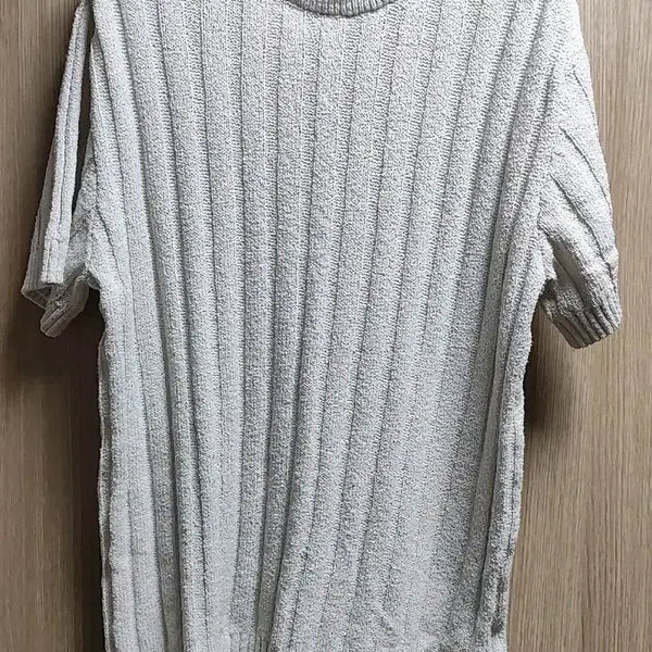 [BUNJANG] Zara Knit Short Sleeve T-Shirt Ivory / 최종가격내림)zara 자라 니트 반팔 티셔츠 아이보리