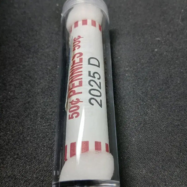 [BUNJANG] 2025 D Lincoln Cent Penny Coin Roll / 2025 D 링컨1센트 페니 코인 롤