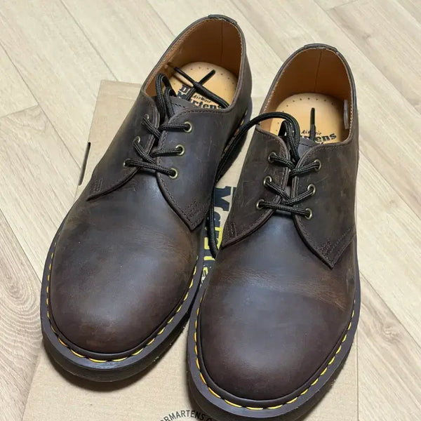 [BUNJANG] Dr. Martens 1461 Crazy Horse Leather Shoes / 닥터마틴 1461 크레이지홀스