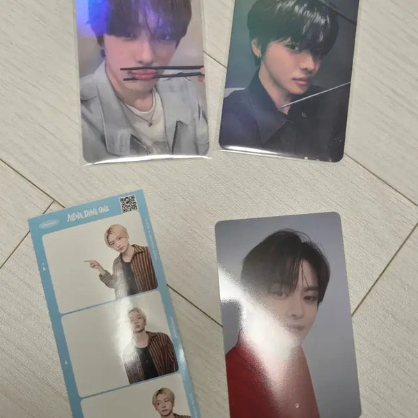 [BUNJANG] ALPHADRIVE ONE (ARD1) Rio & Sanghyun Photocards (Bundle Set) / 알파드라이브원 알디원 하이디라오 포카 리오 상현 두개 일괄. 하자 있음.