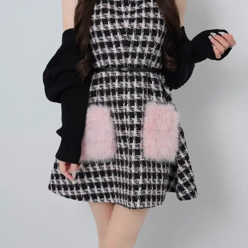 [BUNJANG] Lumignon One-Piece Dress + Bolero Cardigan Bundle Set / [일괄]lumignon 루미뇽 원피스+볼레로 가디건