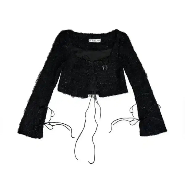 [BUNJANG] Newearlin Summer Tweed Jacket Cardigan / 뉴얼린 썸머 트위드 자켓 가디건