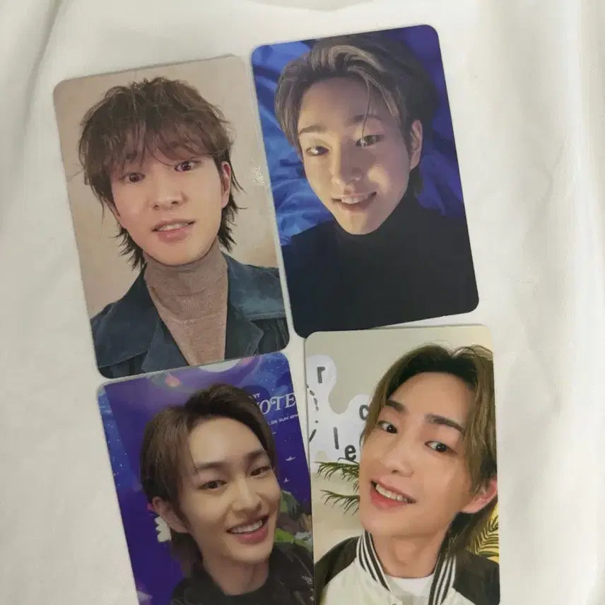 [BUNJANG] SHINee Onew Circle Photocard Bundle Set / 샤이니 온유 써클포카 4장일괄