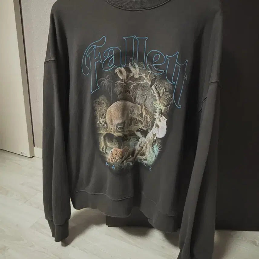 [BUNJANG] Pallet Serengeti Sweatshirt M / 팔렛 세렝게티 맨투맨 M