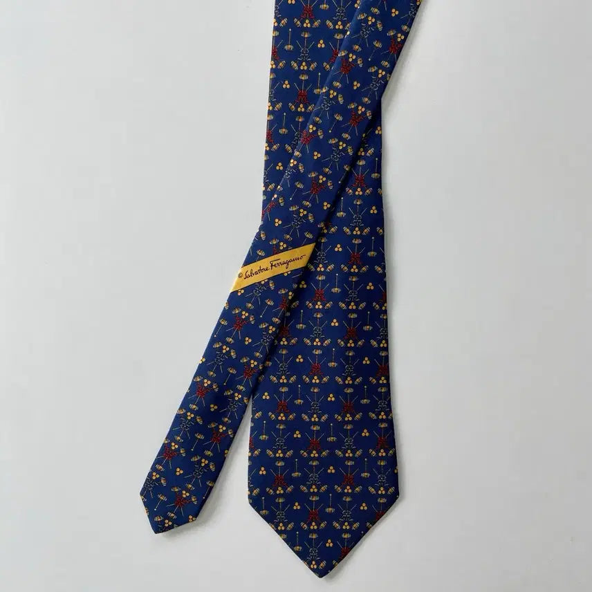 [BUNJANG] Ferragamo Silk Necktie / 페레가모(Ferragamo) 명품 정품 넥타이