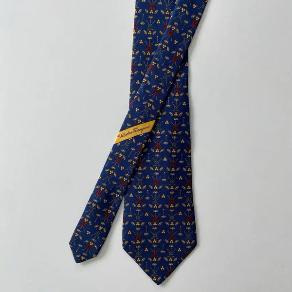 [BUNJANG] Ferragamo Silk Necktie / 페레가모(Ferragamo) 명품 정품 넥타이